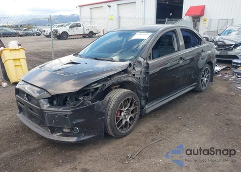 2010 Mitsubishi Lancer Evolution Mr/Mr Touring from USA, damaged, VIN JA32W5FV0AU026078